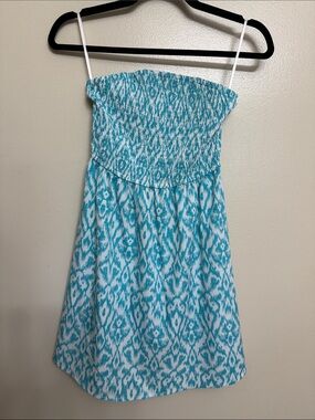 Shein Vacay Strapless Dress